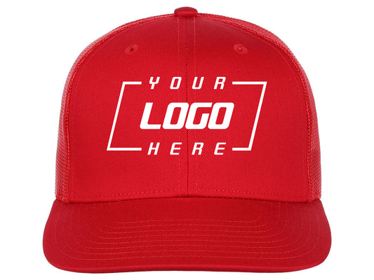 Crowns By Lids Slam Dunk Trucker Cap - Red/Red