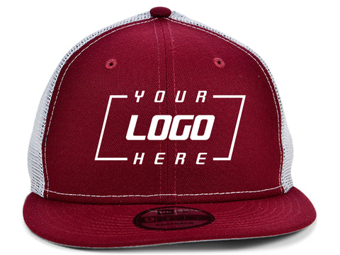 New Era Custom 9FIFTY - Cardinal Red/White