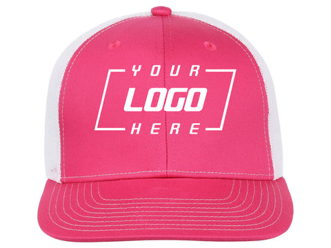 Crowns By Lids Slam Dunk Trucker Cap - Pink/White