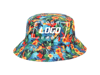 Crowns By Lids Tropical Bucket Hat - Green/Yellow