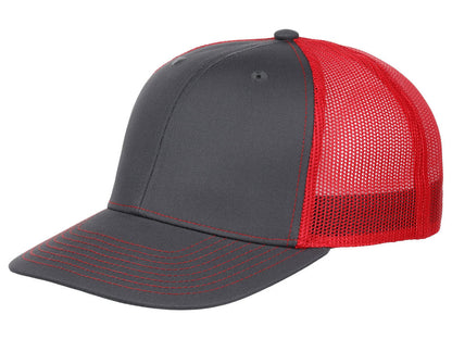 Crowns By Lids Slam Dunk Trucker Cap - Charcoal/Red