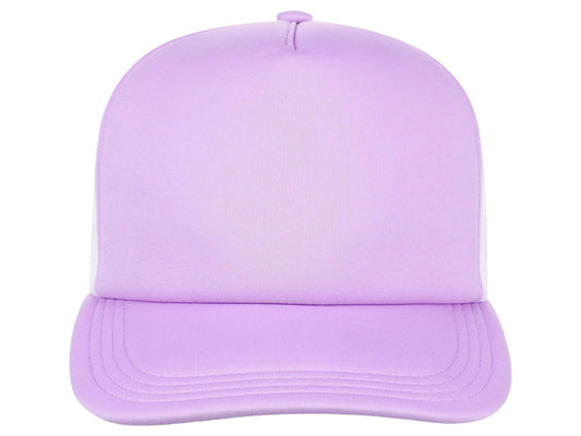 Crowns by Lids Screen Foam Trucker Cap - Purple/White