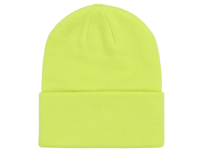 Crowns By Lids Turnover Cuff Knit - Yellow