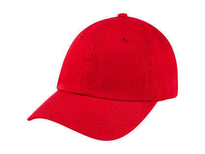 Sportsman Blank Youth ValuCap Dad - Red