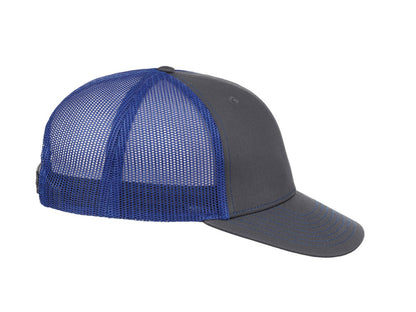 Crowns By Lids Slam Dunk Trucker Cap - Charcoal/Royal Blue