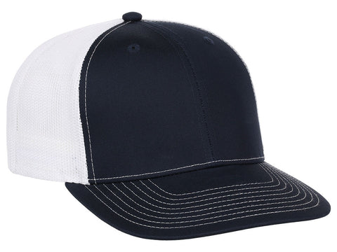 Crowns By Lids Slam Dunk Trucker Cap - Navy/White