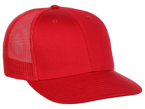 Crowns By Lids Slam Dunk Trucker Cap - Red/Red