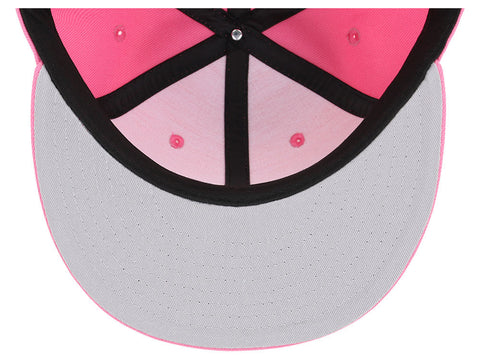 Crowns By Lids Dime Snapback Cap - Pink