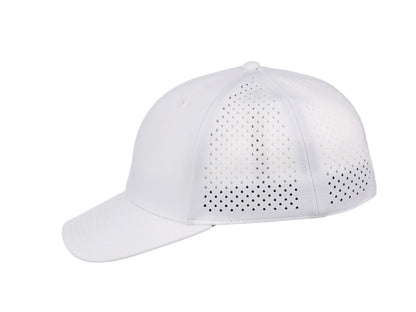 Crowns By Lids Clubhouse 6-Panel Tech Cap - White
