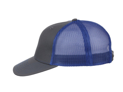 Crowns By Lids Slam Dunk Trucker Cap - Charcoal/Royal Blue