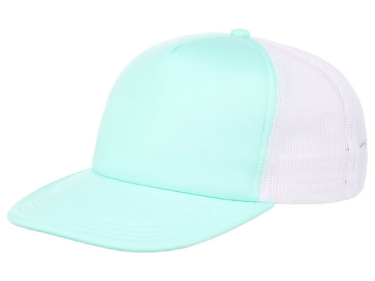 Crowns by Lids Screen Foam Trucker Cap - Light Green/White