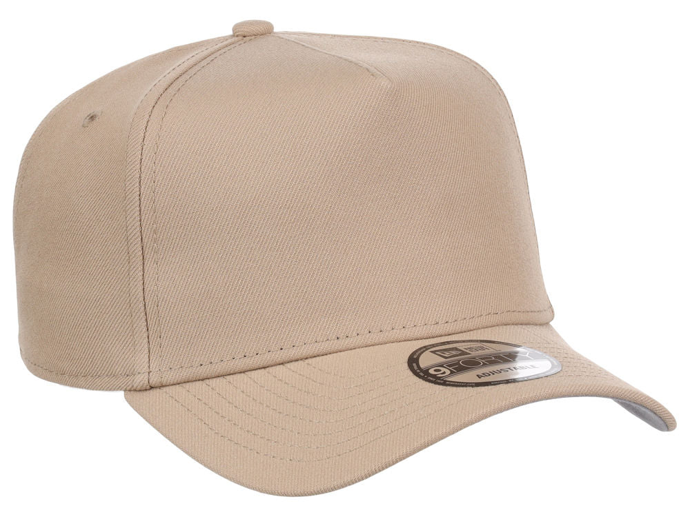 New Era A-Frame 9FORTY Snapback - Tan – Custom Lids Canada