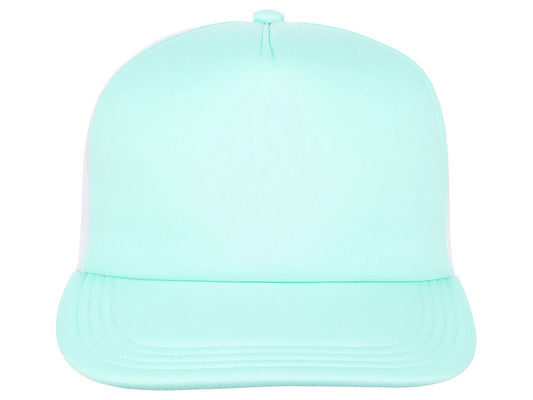 Crowns by Lids Screen Foam Trucker Cap - Light Green/White