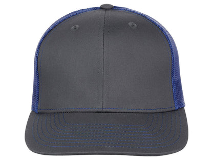 Crowns By Lids Slam Dunk Trucker Cap - Charcoal/Royal Blue