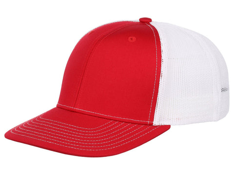 Crowns By Lids Slam Dunk Trucker Cap - Red/White