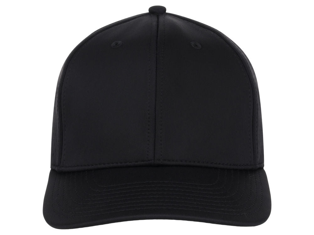 Casquette technique Crowns By Lids Clubhouse à 6 panneaux - Noir