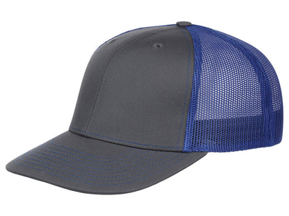 Crowns By Lids Slam Dunk Trucker Cap - Charcoal/Royal Blue