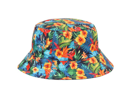 Crowns By Lids Tropical Bucket Hat - Green/Yellow