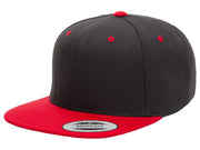 Flexfit Blank Snapback - Black/Red
