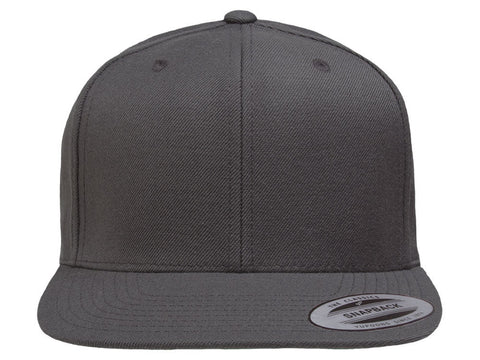 Flexfit Blank Snapback - Charcoal