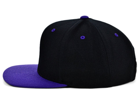 Flexfit JV Youth Snapback - Black/Purple