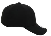 New Era Blank Poly 39THIRTY Cap - Black