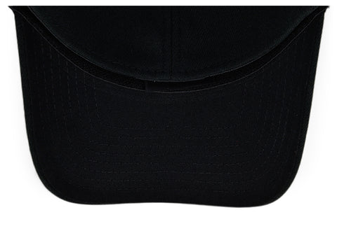 New Era Blank Poly 39THIRTY Cap - Black