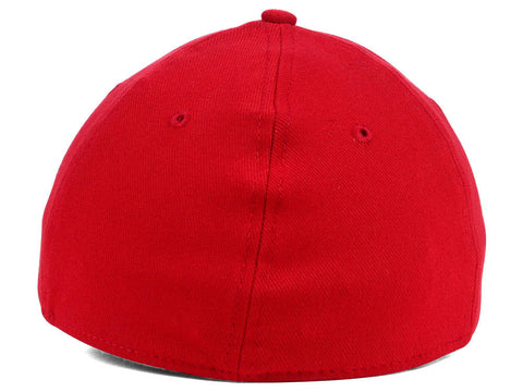 New Era Blank Poly 39THIRTY Cap - Scarlet