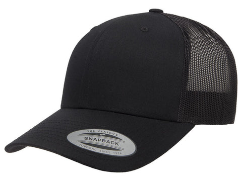 Black Flexfit Fan Trucker Hat
