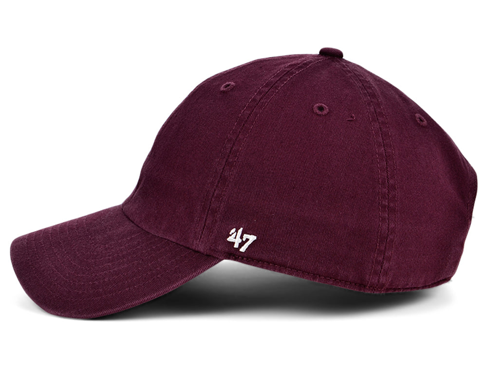 47 Classic Clean Up Light Maroon Cap (Left Side)