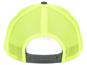 Richardson 112 Trucker - Charcoal/Neon Yellow