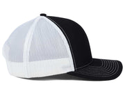 Richardson 112 Trucker - Black/White