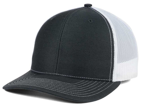 Lids Charcoal/White Richardson 112 Trucker Hat