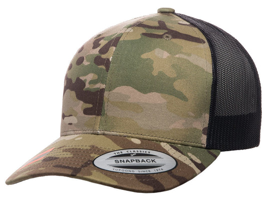 Flexfit Fan Trucker - Marron/Multicam
