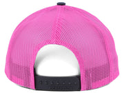 Richardson 112 Trucker - Charcoal/Neon Pink
