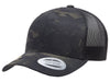 Casquette Flexfit Fan Trucker - Noir/Multicam