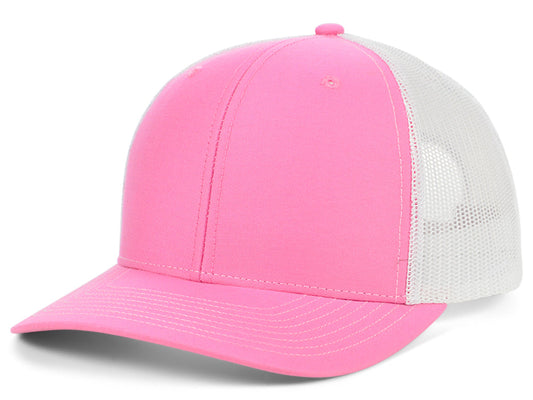 Richardson 112 Trucker - Hot Pink/White