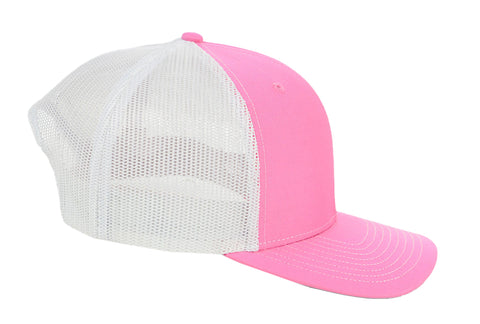 Richardson 112 Trucker - Hot Pink/White