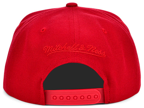 Mitchell & Ness Blank Classic Snapback - Red