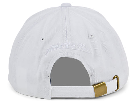 Mitchell & Ness Basic Blank Dad Hat - White