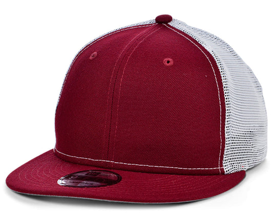 New Era Custom 9FIFTY - Rouge cardinal/Blanc