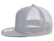 New Era Custom 59FIFTY Trucker - Gray/White