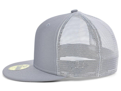 New Era Custom 59FIFTY Trucker - Gray/White