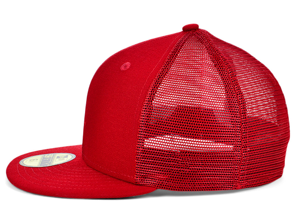 New Era Custom 59FIFTY Trucker - Red