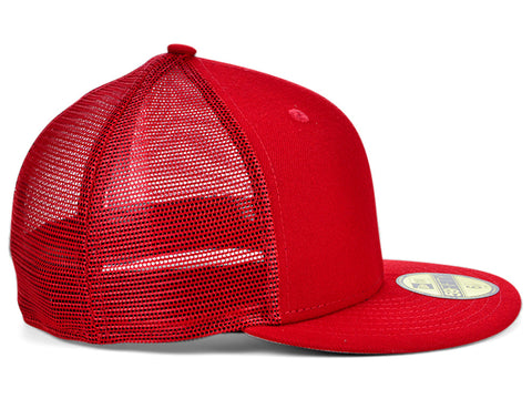 New Era Custom 59FIFTY - Red – Custom Lids Canada