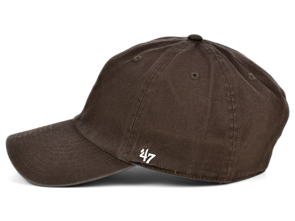 '47 Classic Clean Up Brown Cap (left side)
