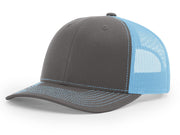 Richardson 112 Trucker - Charcoal/Light Blue