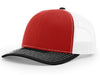 Richardson 112 Trucker - Red/White/Black