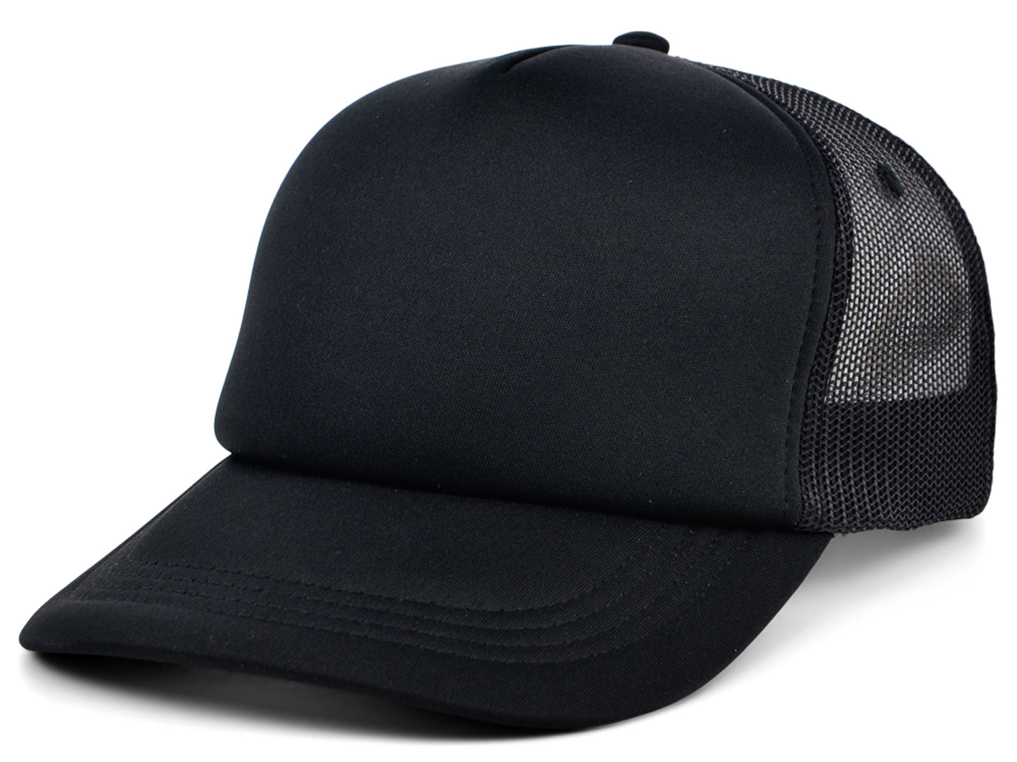 Top Headwear Blank Trucker Hat - Mens Trucker Hats Foam Mesh Snapback