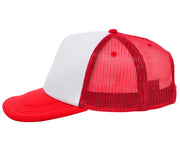 Crowns by Lids Screen Foam Trucker - White/Red